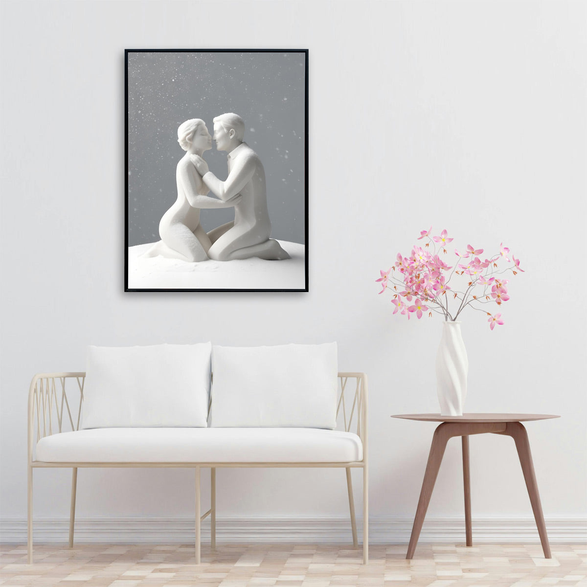 Frozen in Time - Framed Wall Art (113cm x 85cm)
