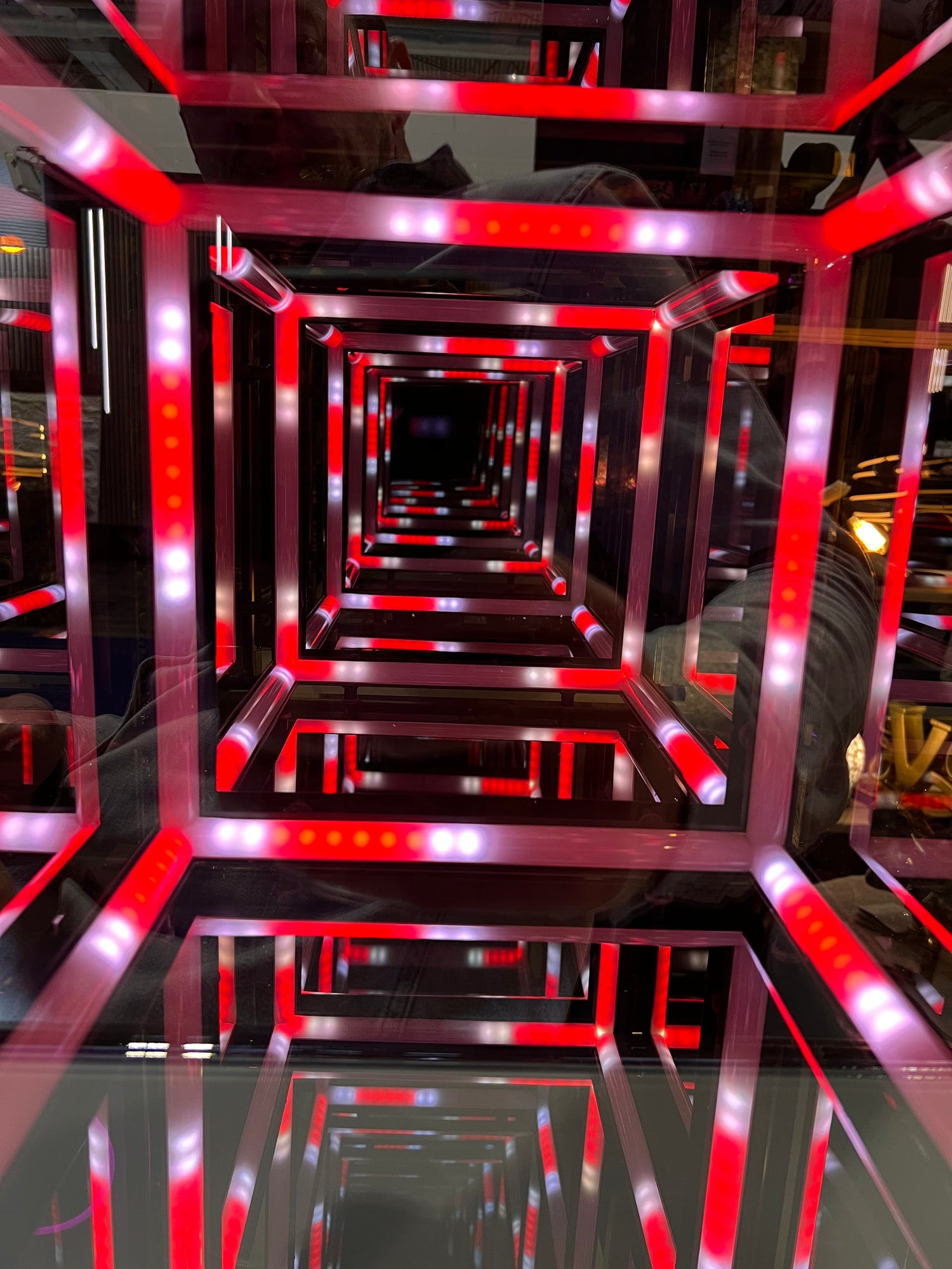 LED Atmospheric Cube Lamp