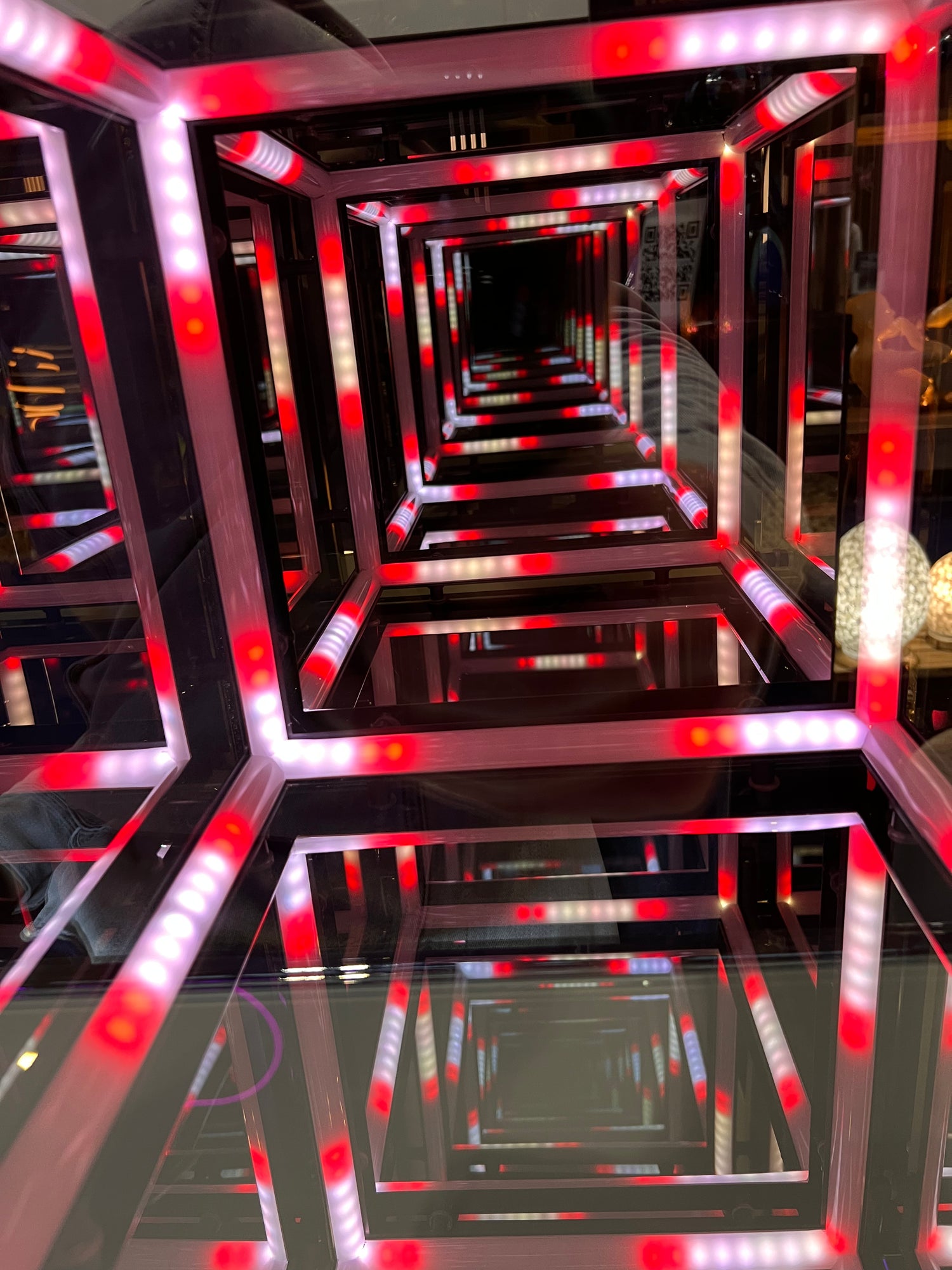 LED Atmospheric Cube Lamp