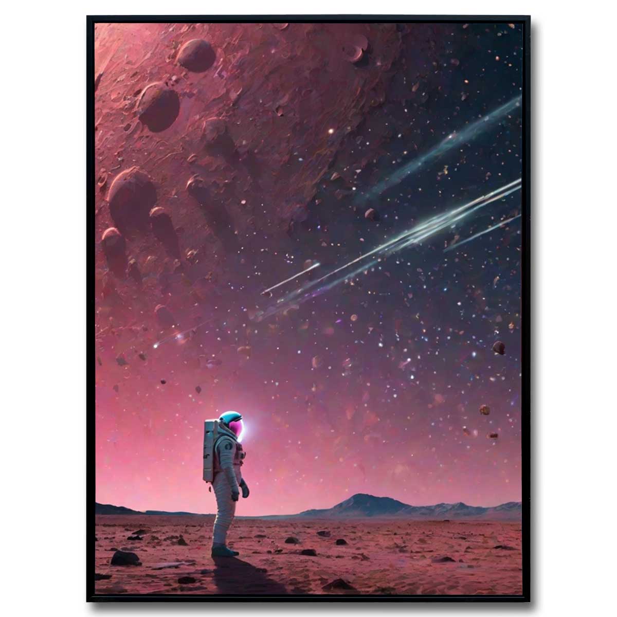 "Cosmic Wonder" - Velvet Wall Art - 113cm x 85cm