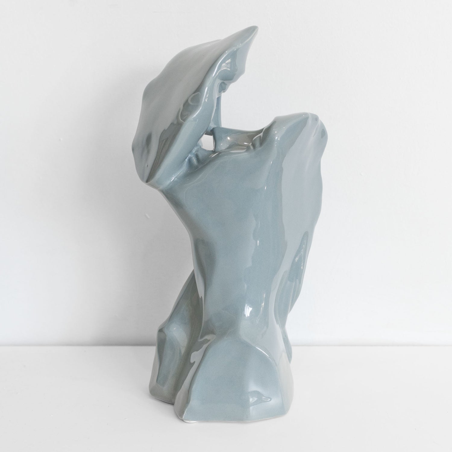 Lovers Kissing Ceramic Bust