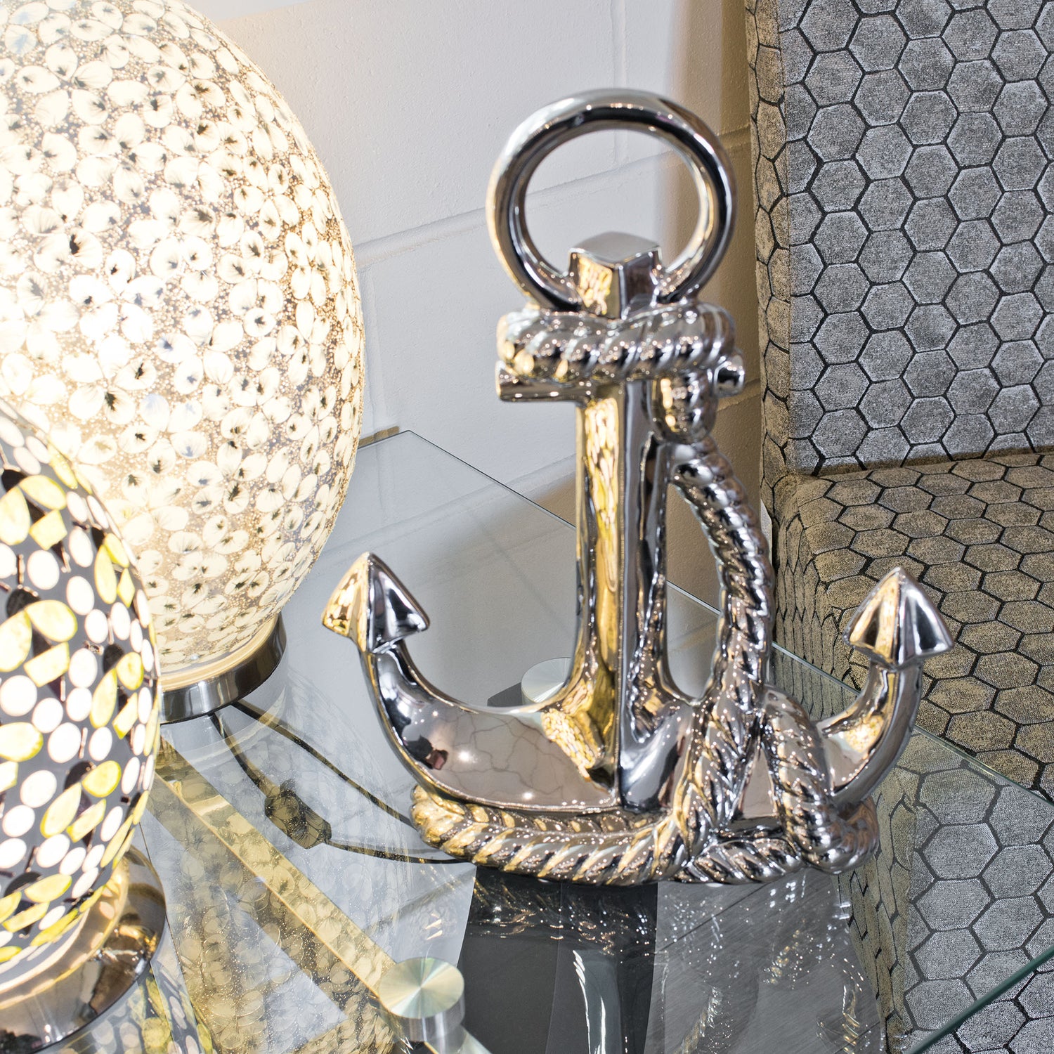 Silver Ceramic Anchor