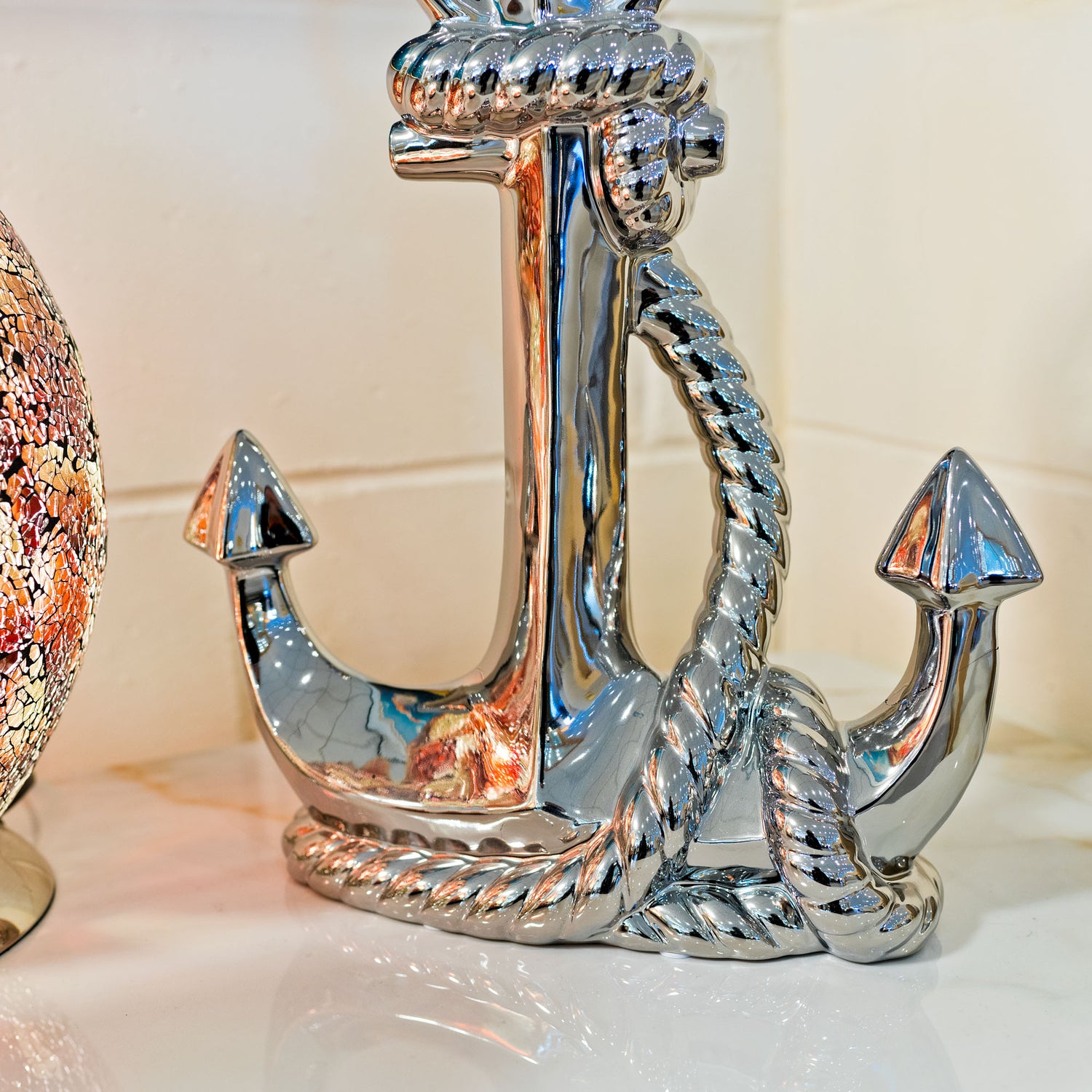 Silver Ceramic Anchor