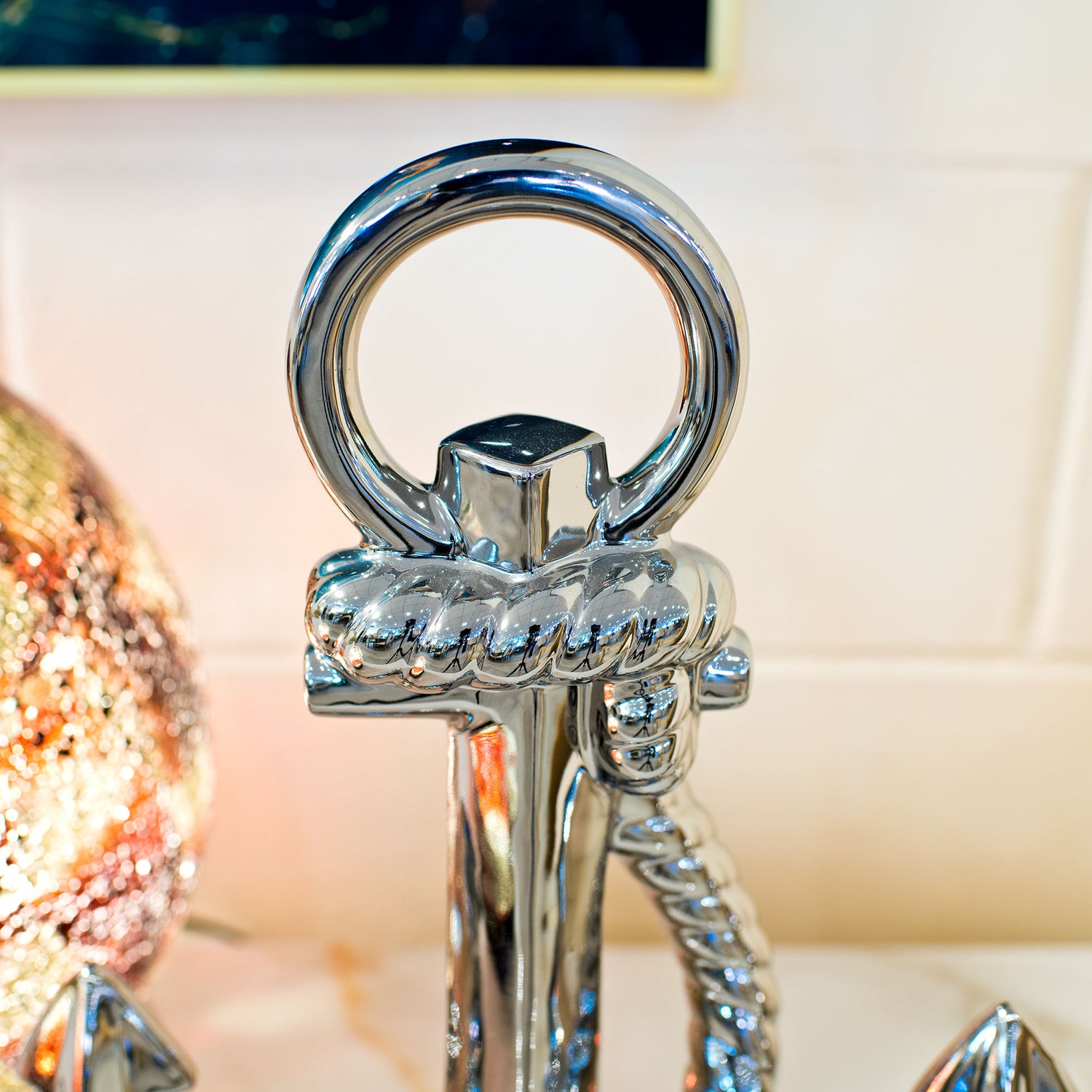 Silver Ceramic Anchor
