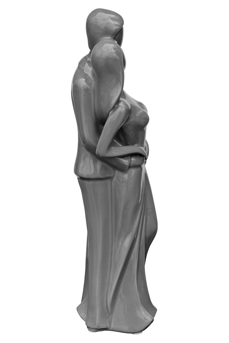 Ceramic Bride And Groom Sculptures