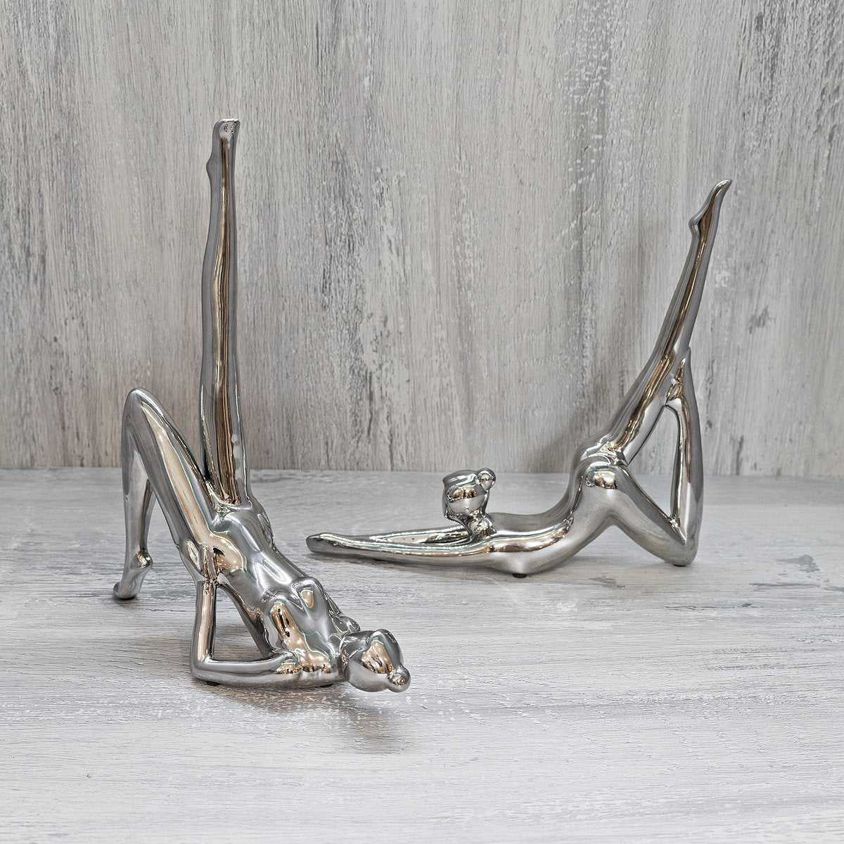 Ceramic Yoga Ornament Shoulder Stand