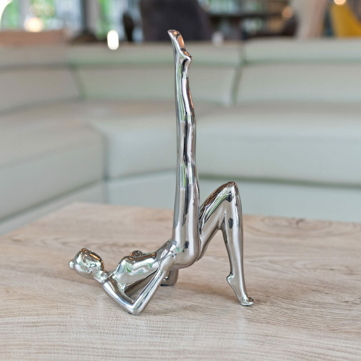 Ceramic Yoga Ornament Shoulder Stand