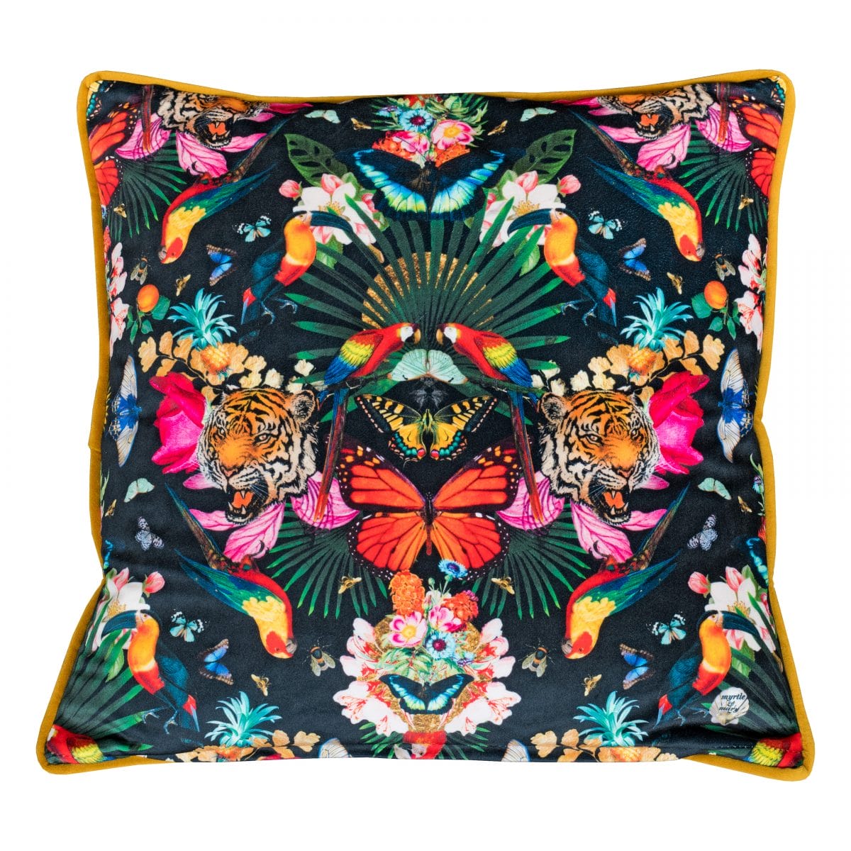 Paradise Lost Noir Cushion - Myrtle and Mary