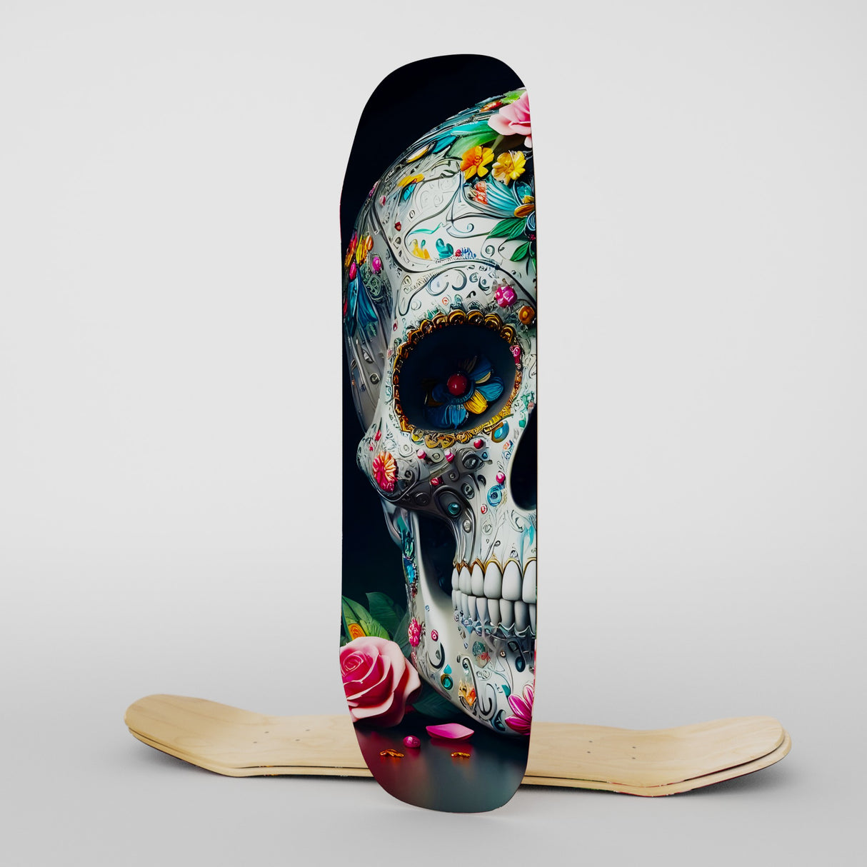 Velvet Print Skateboard Deck