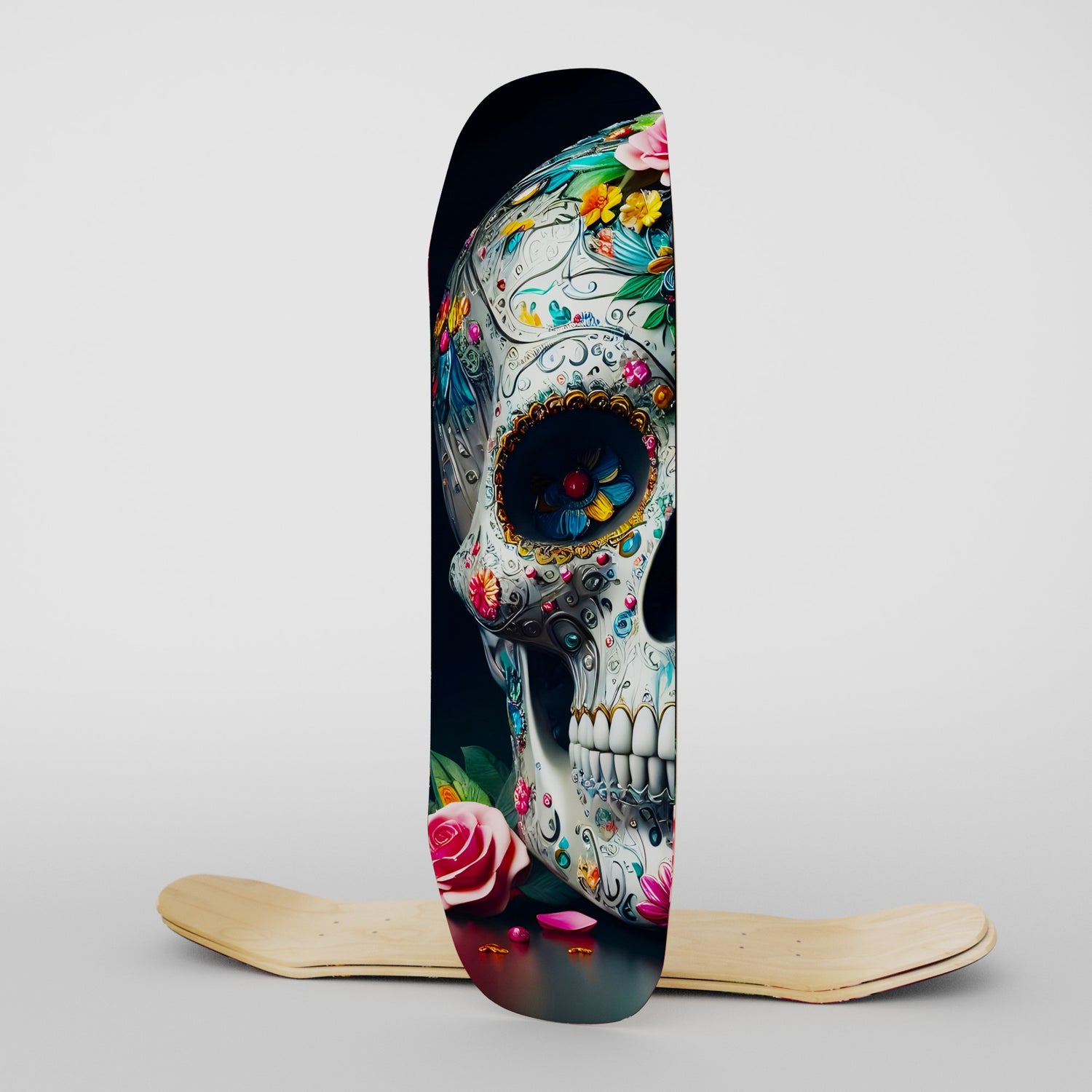 Velvet Print Skateboard Deck