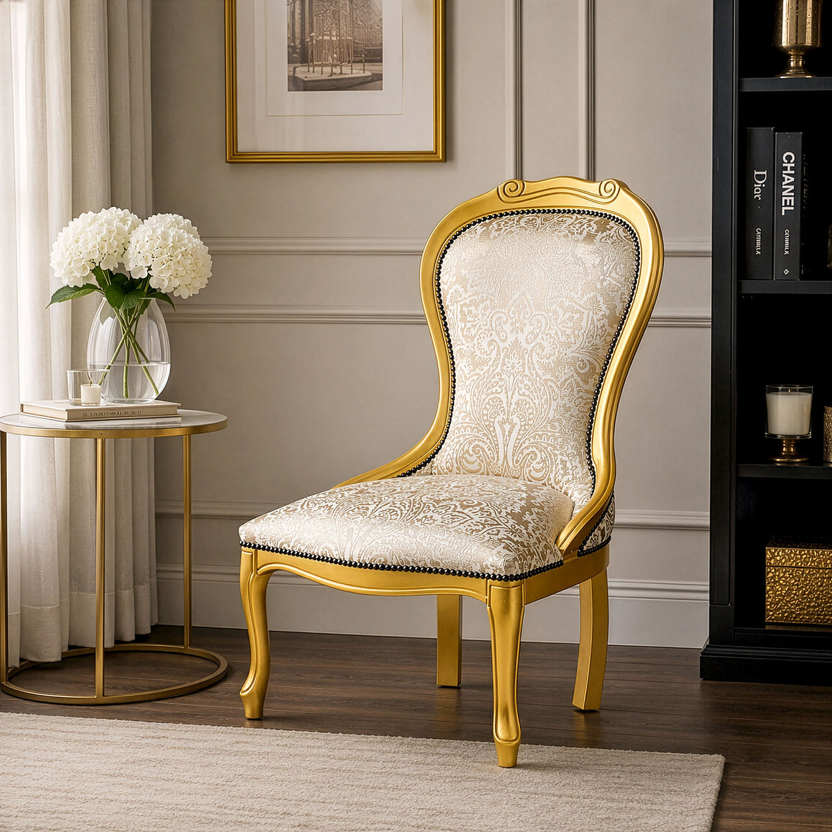 Crested Traditional Nursing Chair