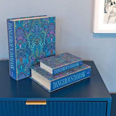 Dangerous Damask Book Box Set by Laurence Llewelyn Bowen in our Showroom