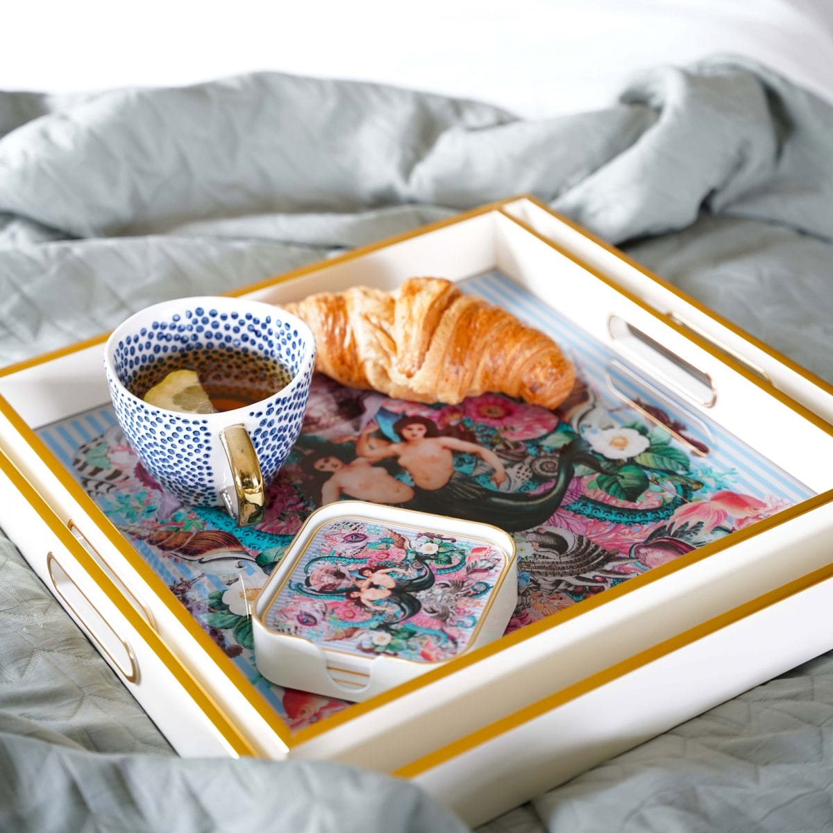 Myrtle and Mary Sirens Serving Trays Lifestyle