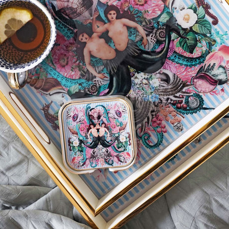 Myrtle and Mary Sirens Coasters Close Up