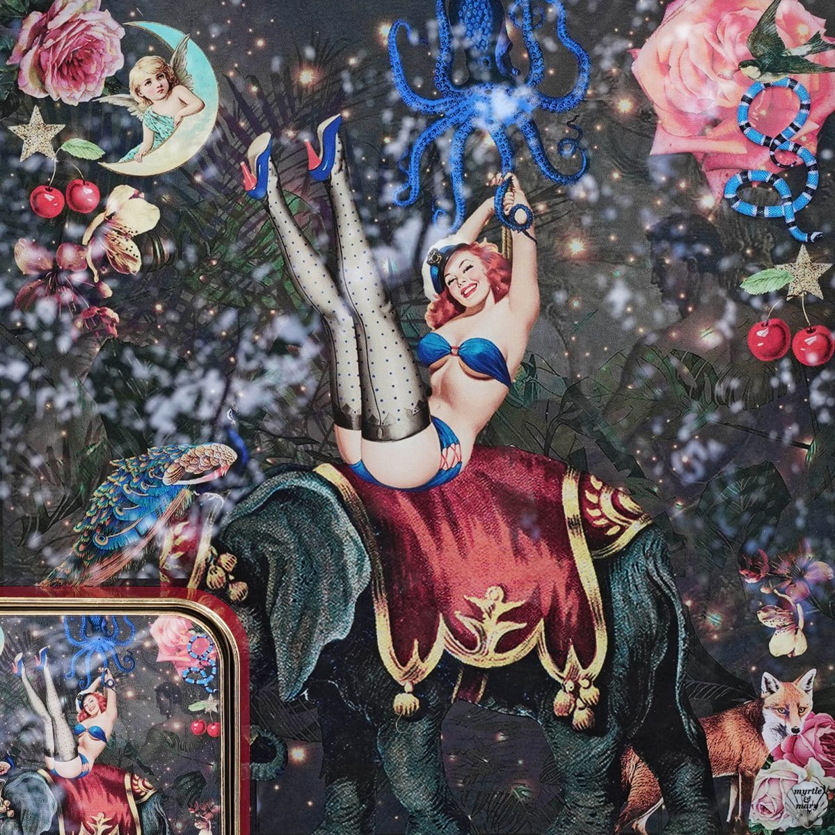 Myrtle and Mary Fifi Serving Trays Design