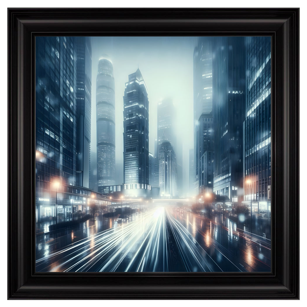 Velvet Print Framed Artwork - Landscapes Collection