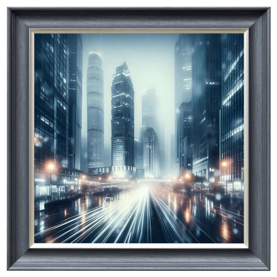 Velvet Print Framed Artwork - Landscapes Collection