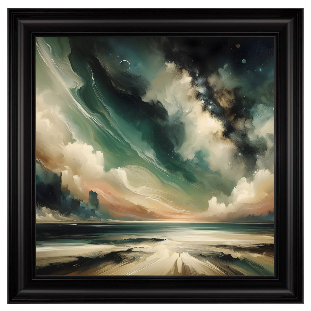 Velvet Print Framed Artwork - Landscapes Collection