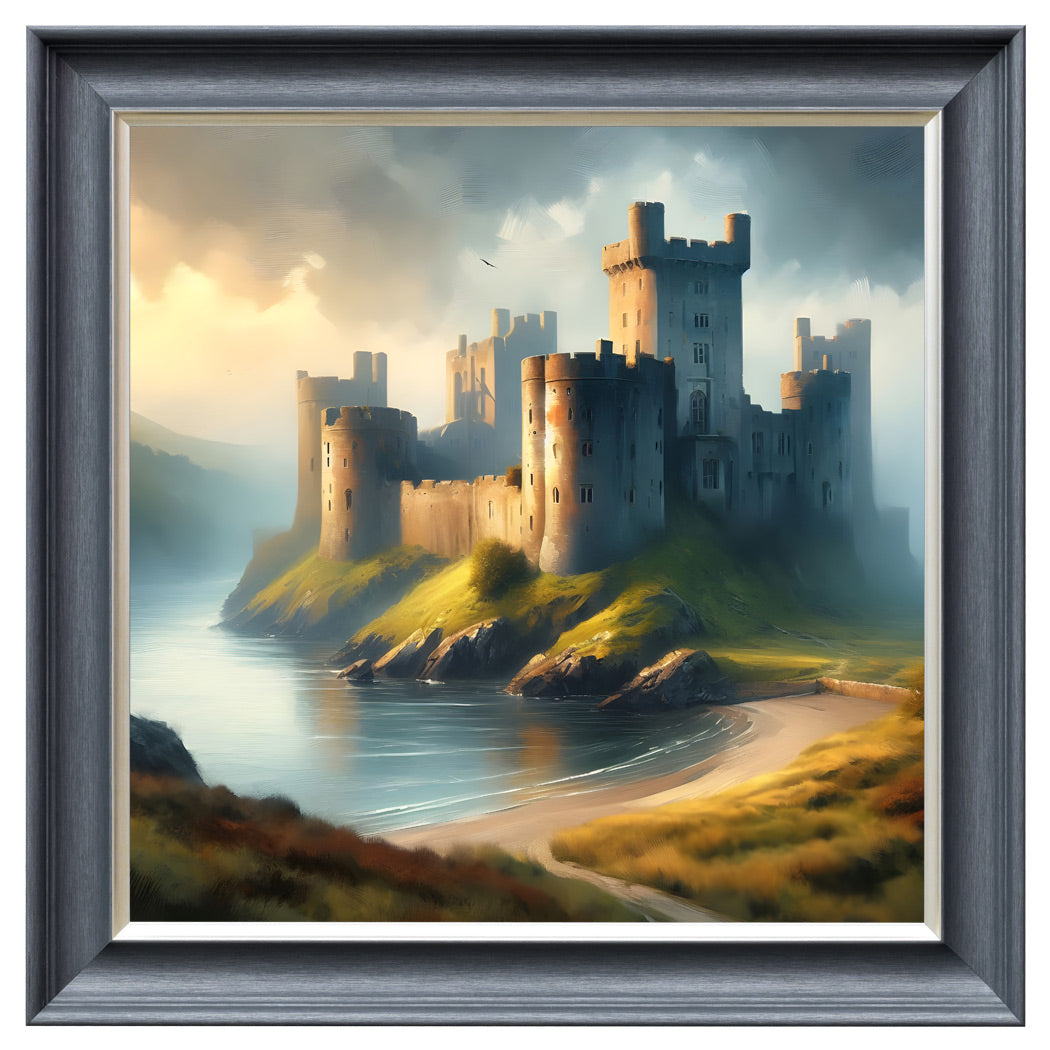 Velvet Print Framed Artwork - Landscapes Collection