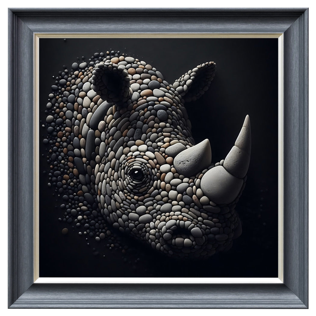 Velvet Print Framed Artwork - Animal Collection
