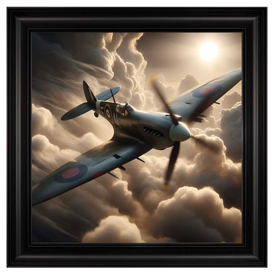 Velvet Print Framed Artwork - Landscapes Collection