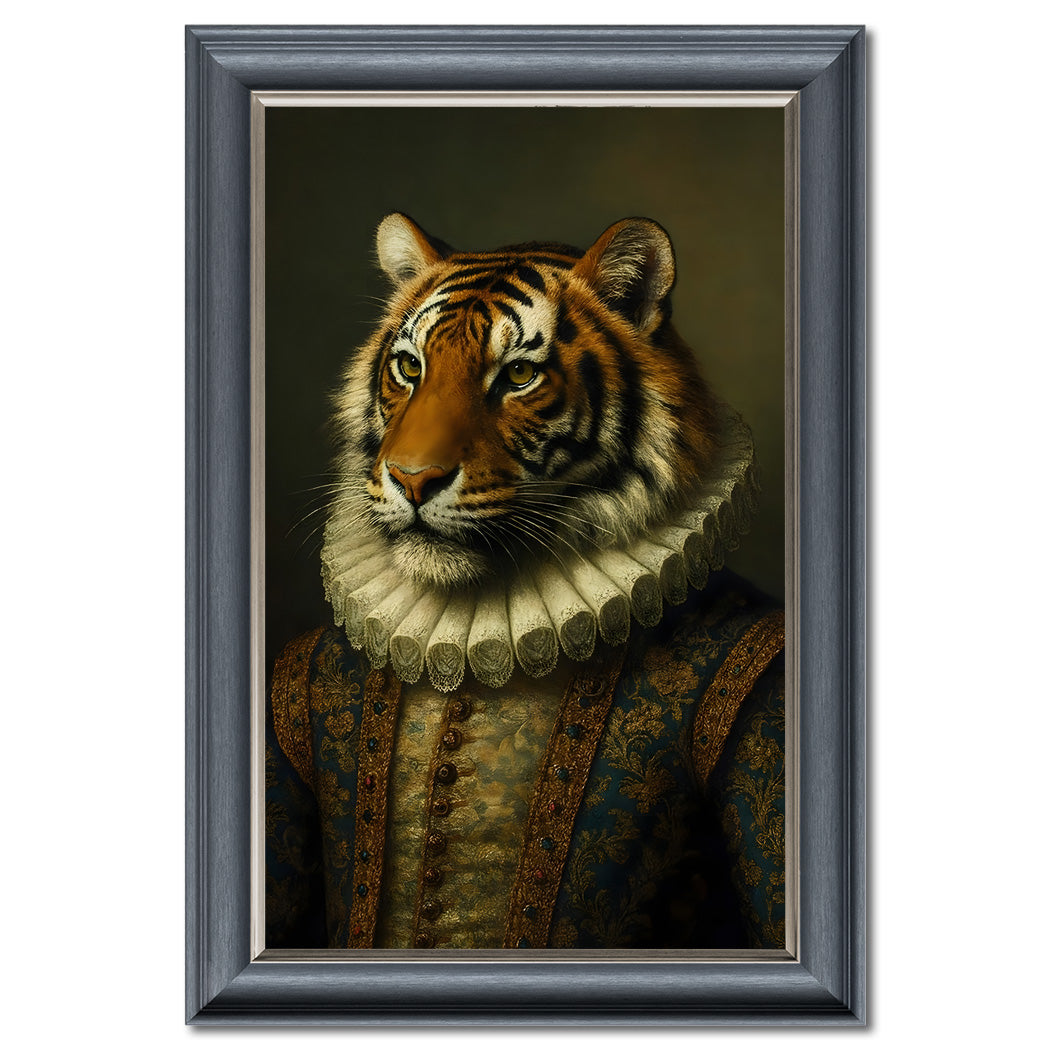 Regal Beasts Velvet Print Artwork Collection