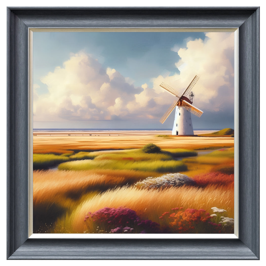 Velvet Print Framed Artwork - Landscapes Collection