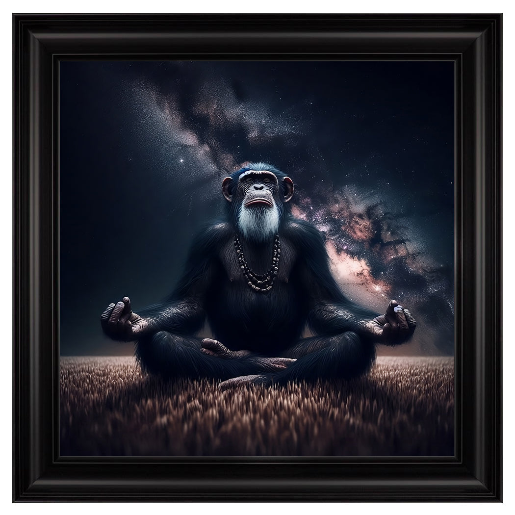 Velvet Print Framed Artwork - Animal Collection