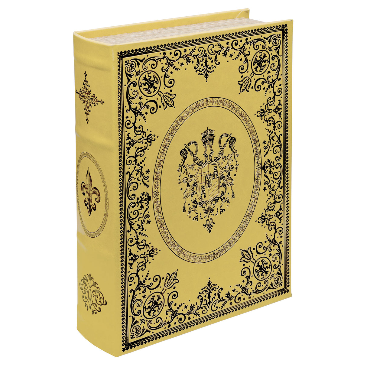 Gold Crest Storage Book Box