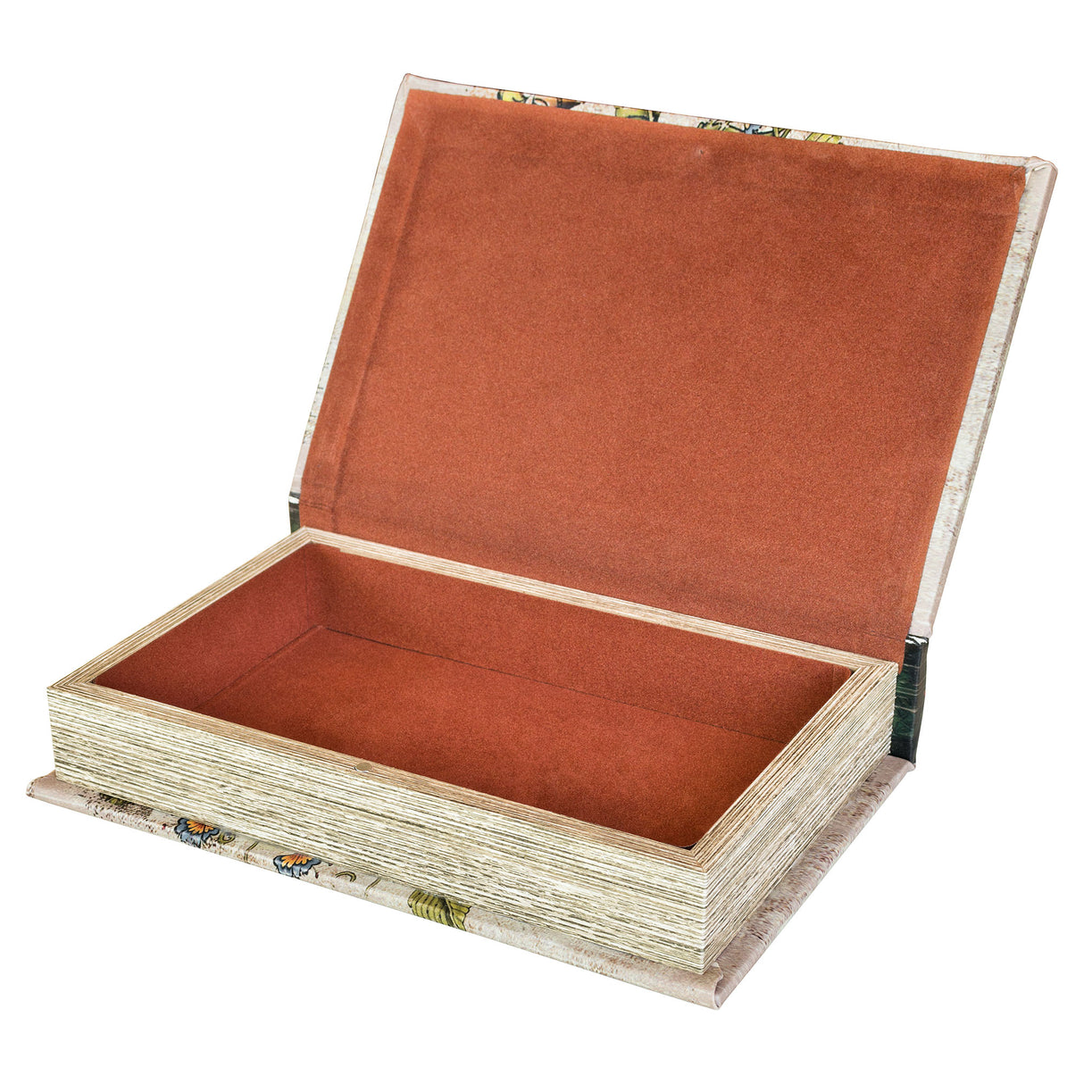 Mirrored Owl Secret Book Box