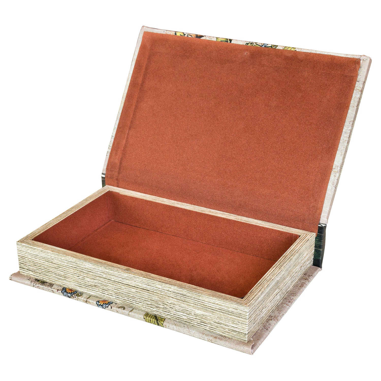 Mirrored Owl Secret Book Box