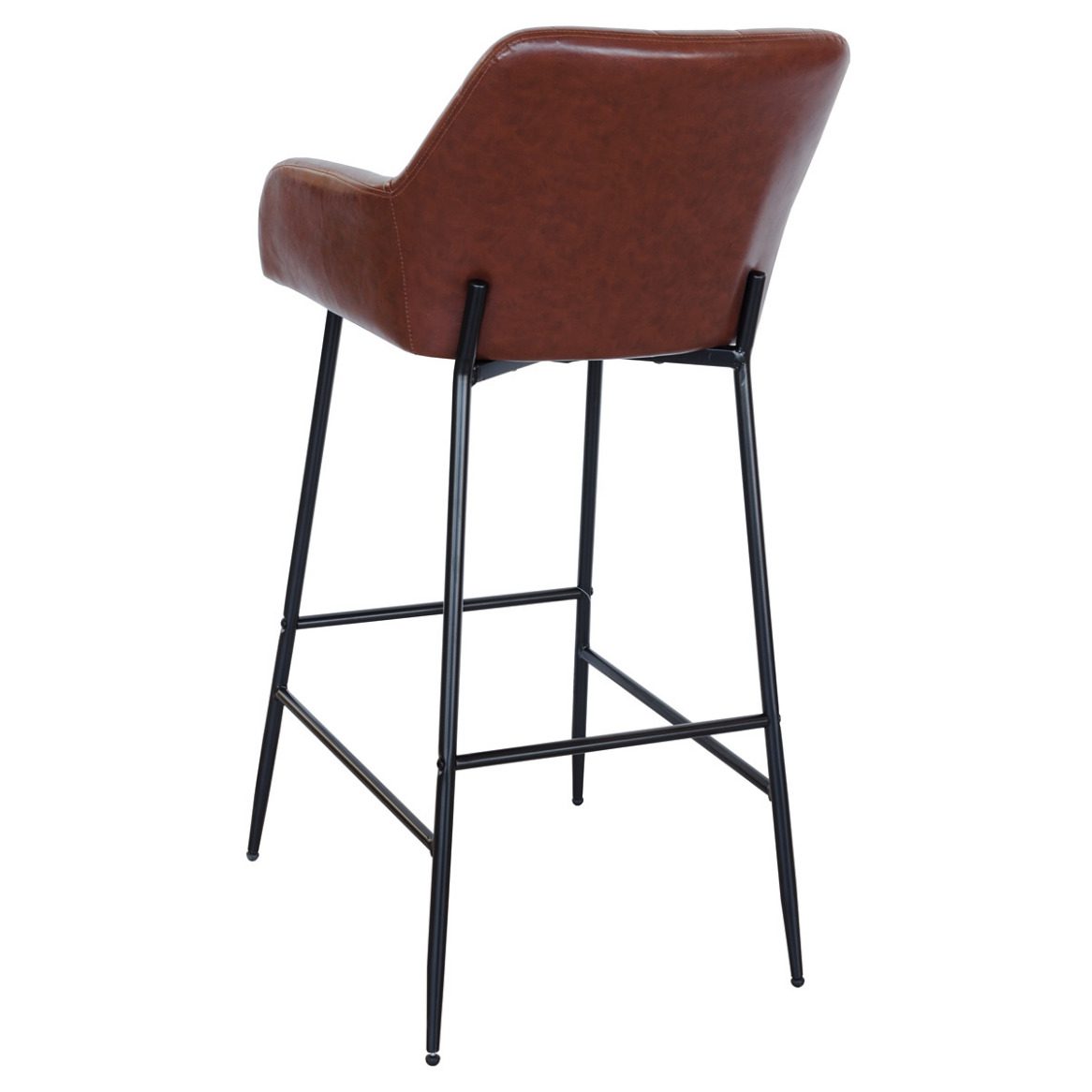 Oxford Faux Leather Bar Stool