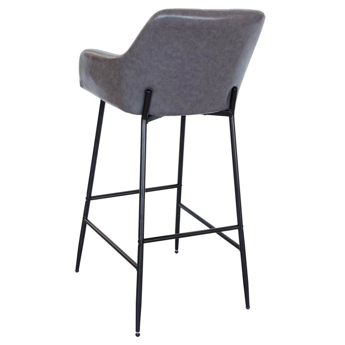Oxford Faux Leather Bar Stool