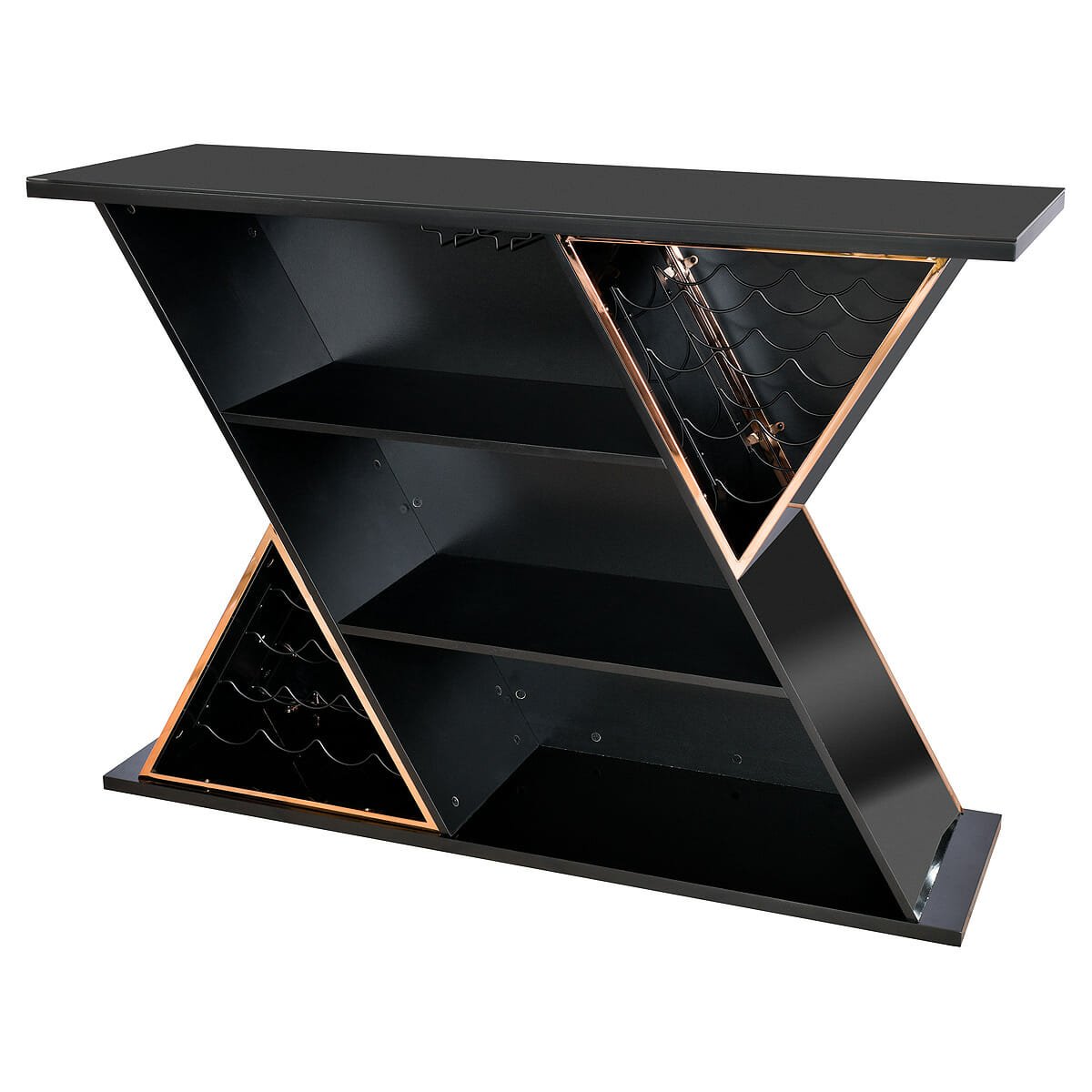 Colorado Grey Home Bar - Back