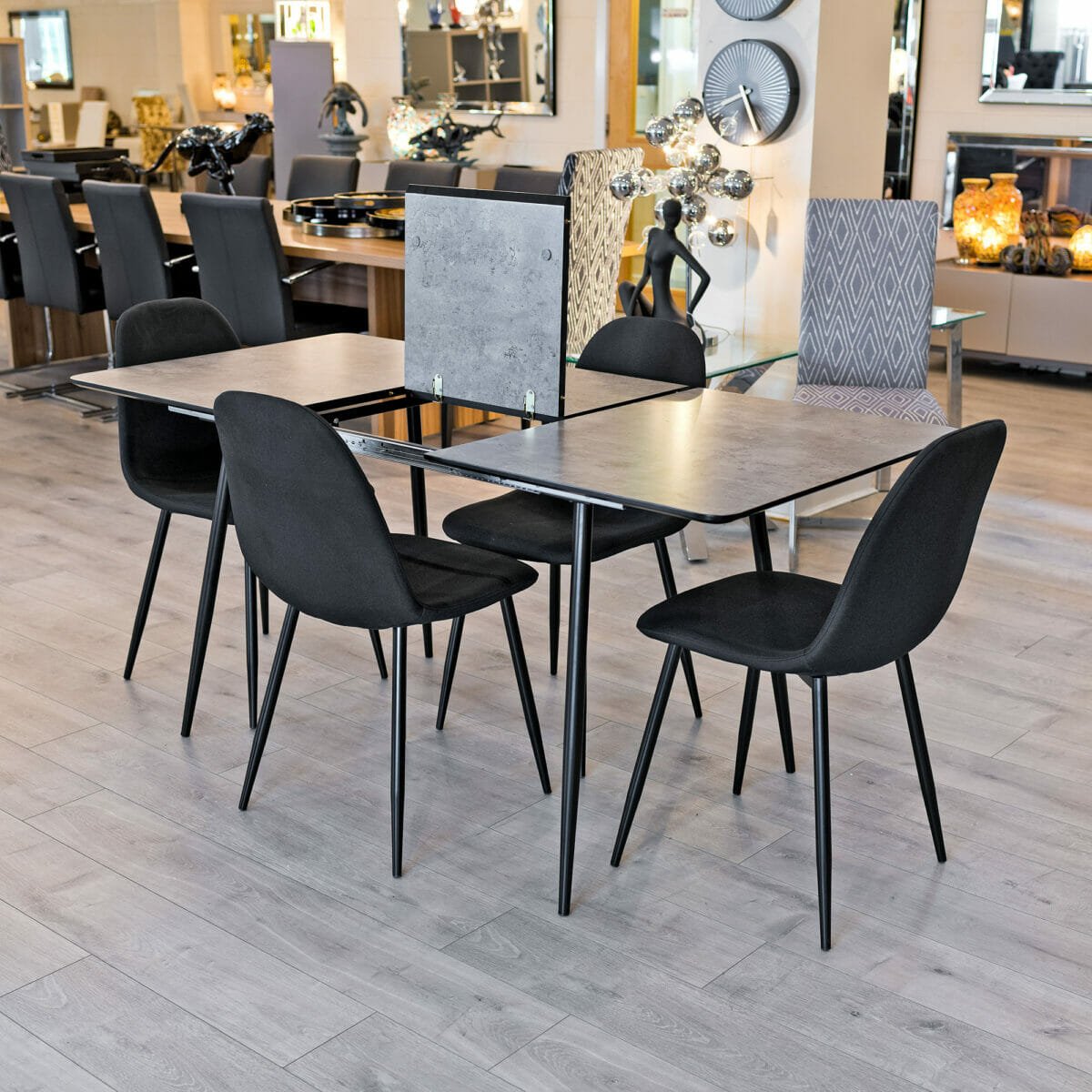 Carleton Extending Grey Dining Table