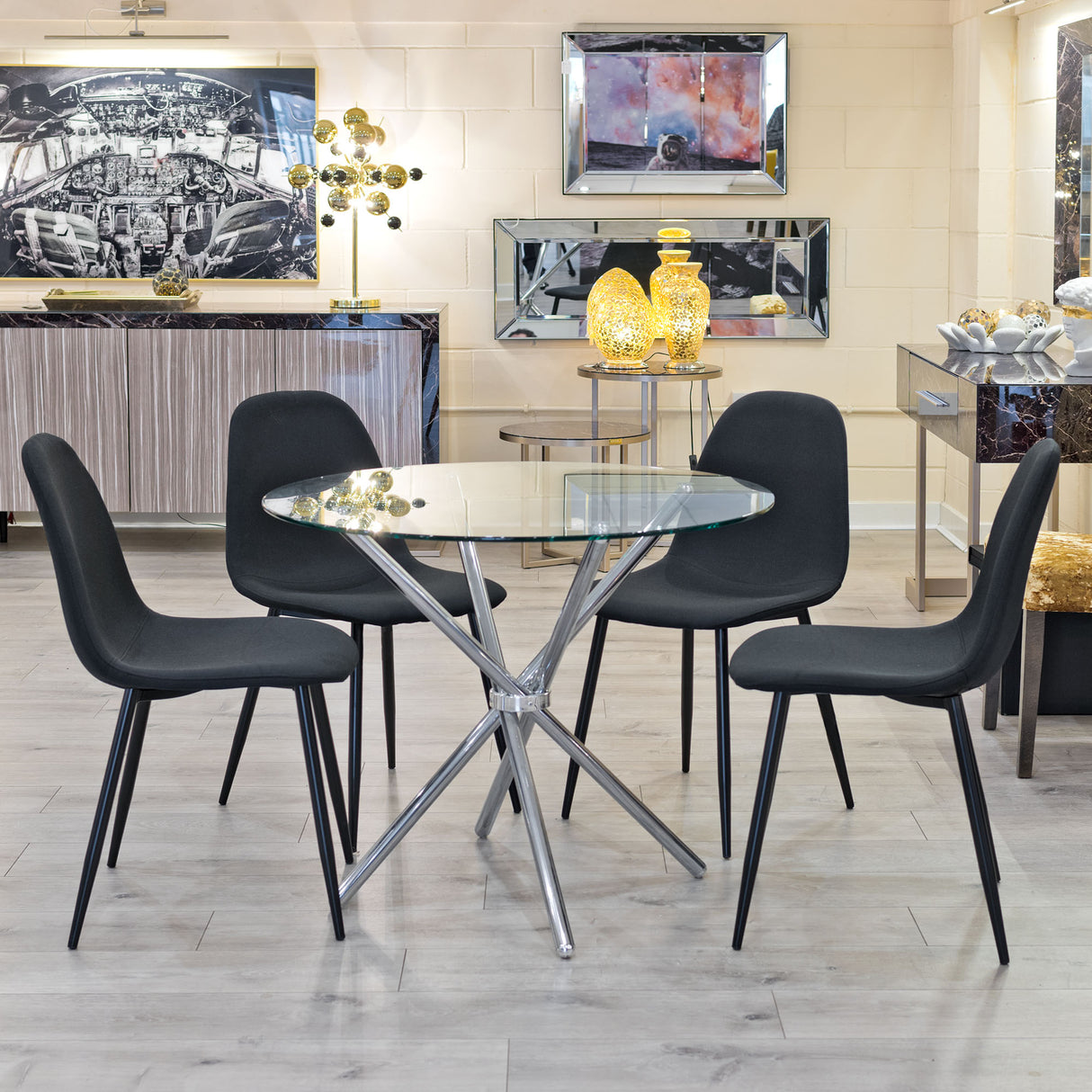 The Criss-Cross Dining Table