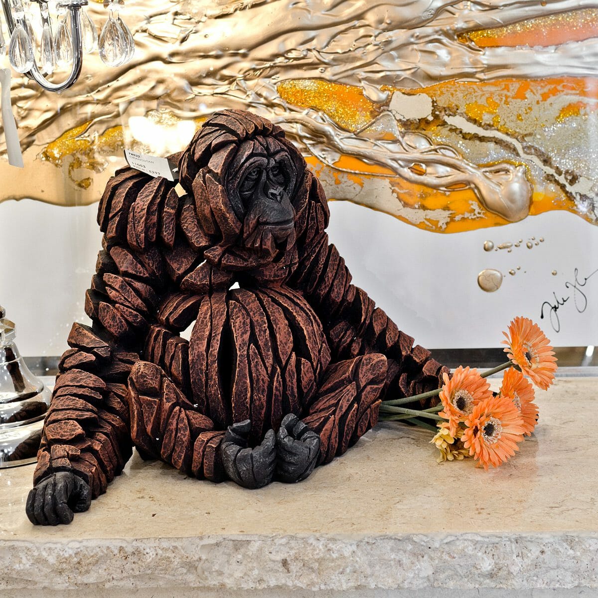 Edge Orangutan Sculpture