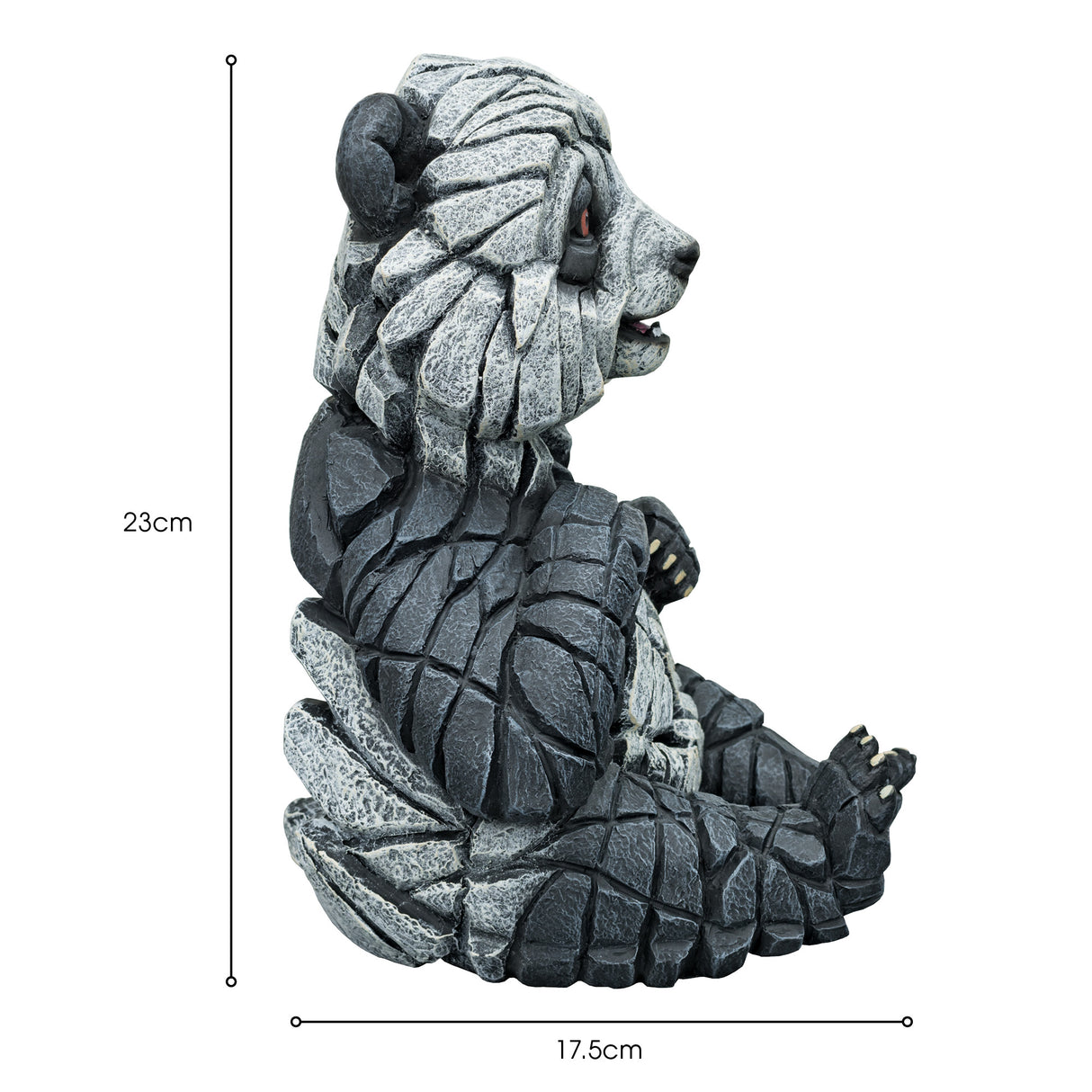 Panda Cub Edge Sculpture