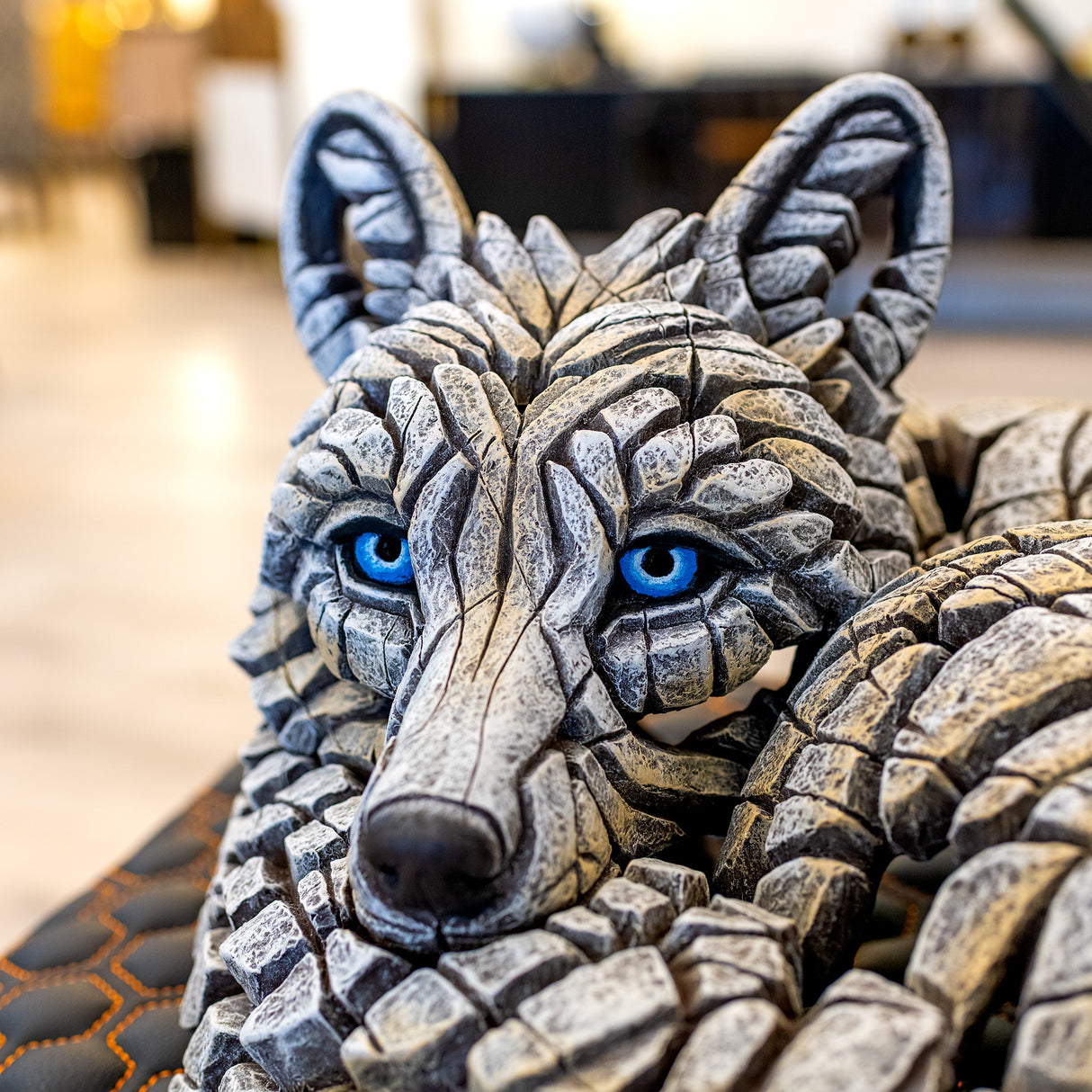 Arctic Fox Edge Sculpture