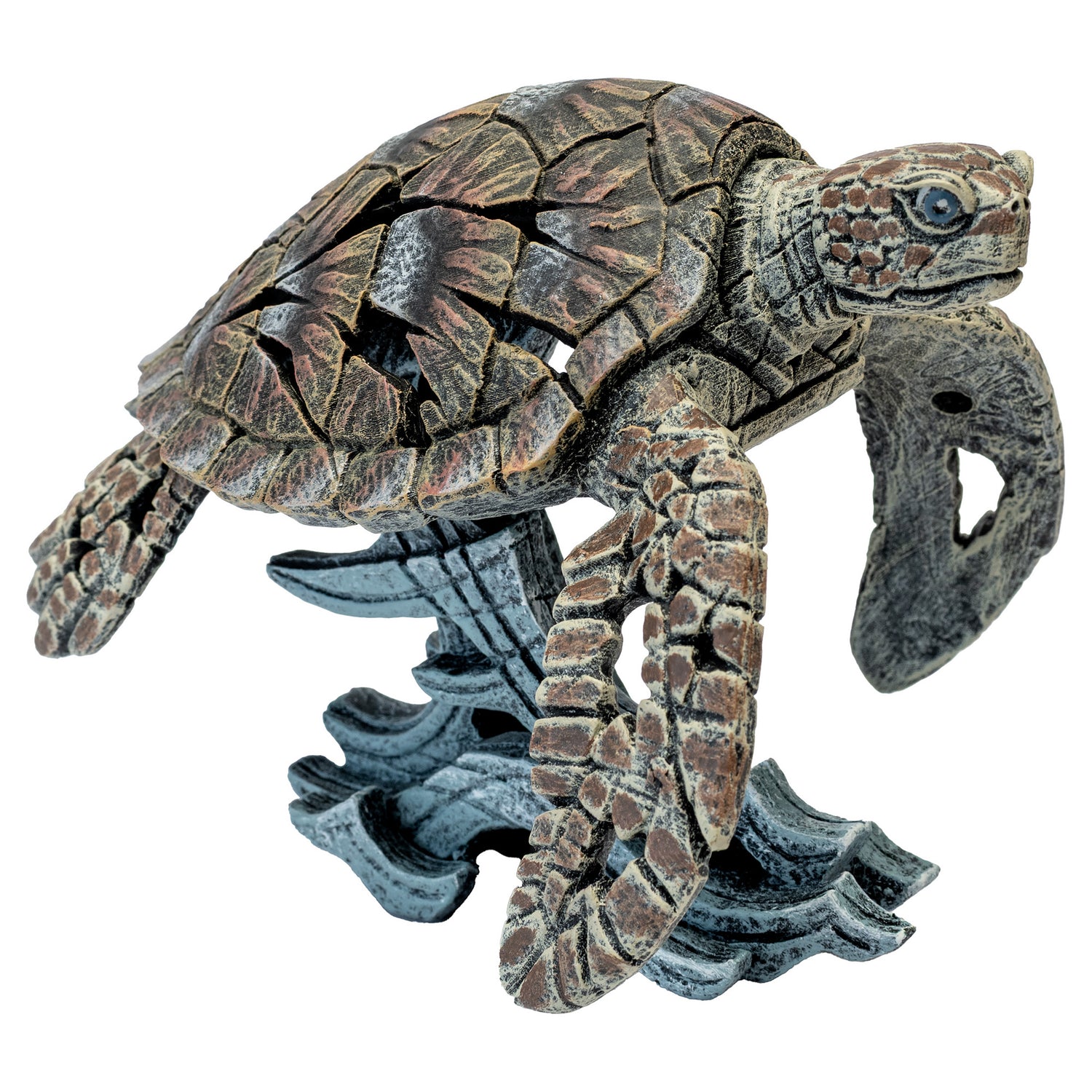 Edge Sea Turtle Sculpture - Miniature
