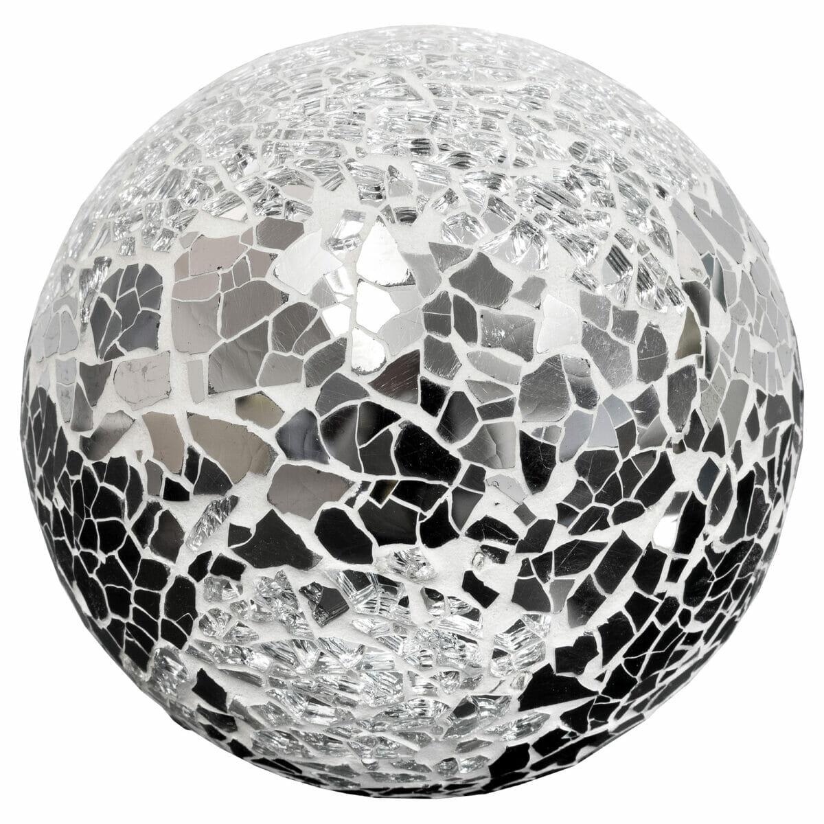 Mosaic Glass Ball - Mirrored
