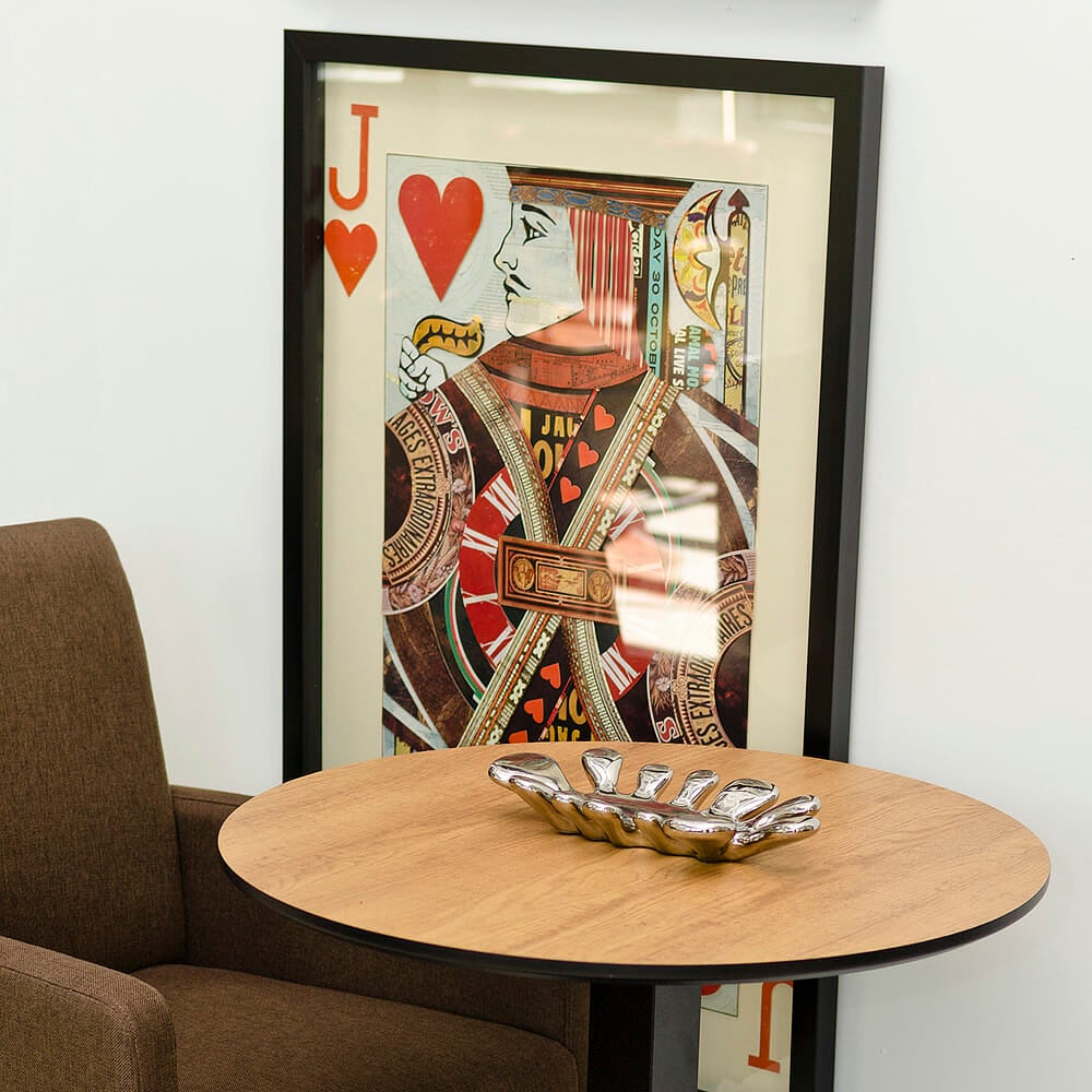 Jack Of Hearts Playing Card Wall Art