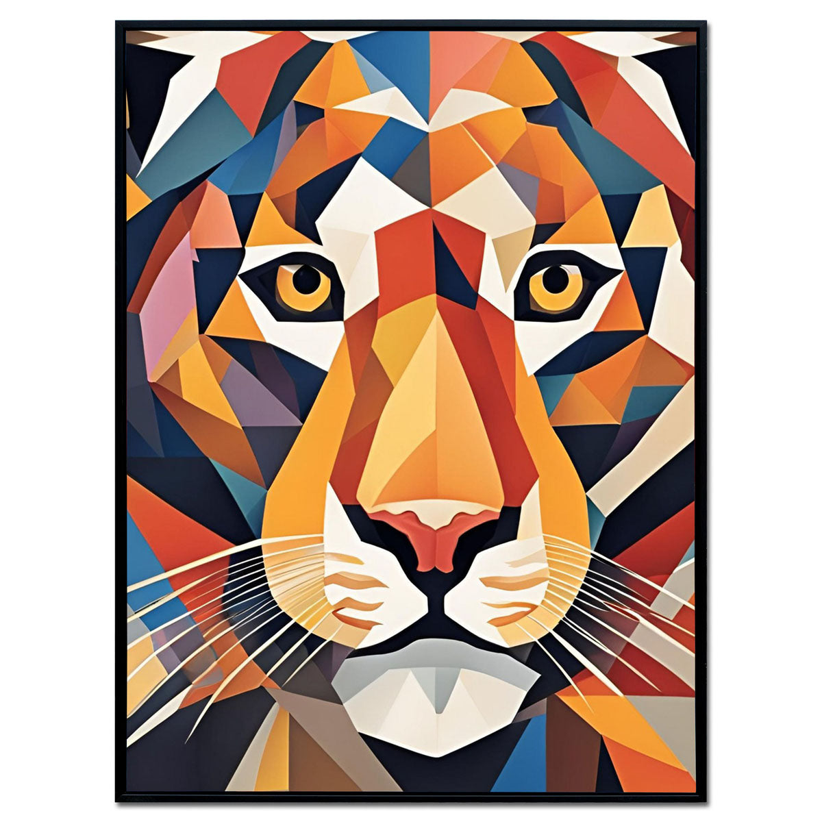 Jungle Majesty - Framed Wall Art (113cm x 85cm)