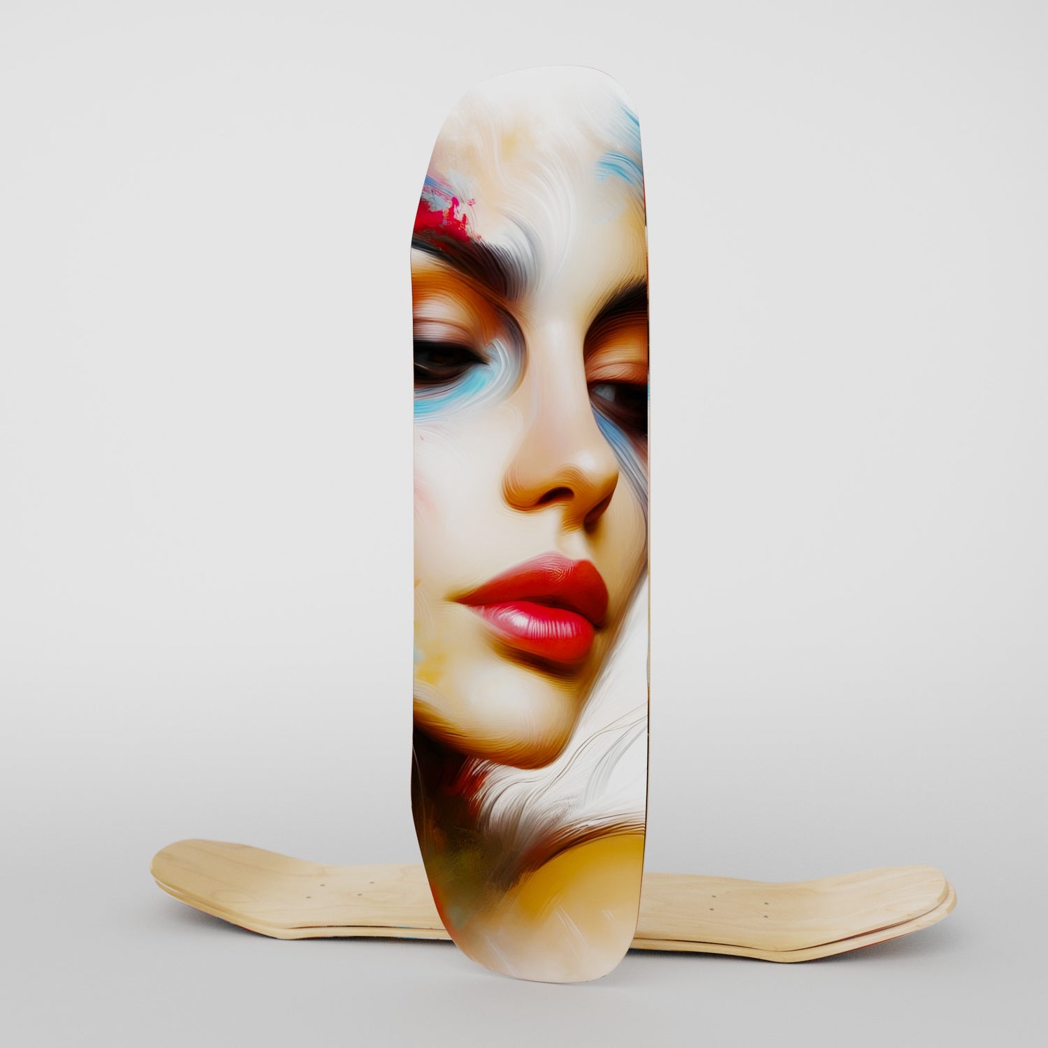 Velvet Print Skateboard Deck