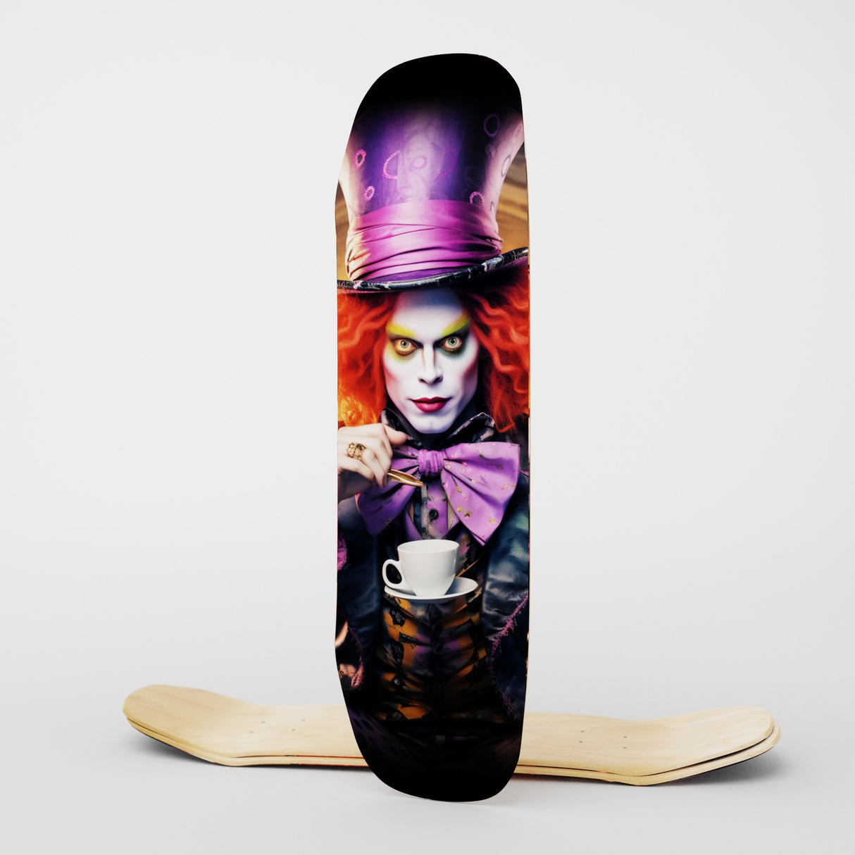 Velvet Print Skateboard Deck