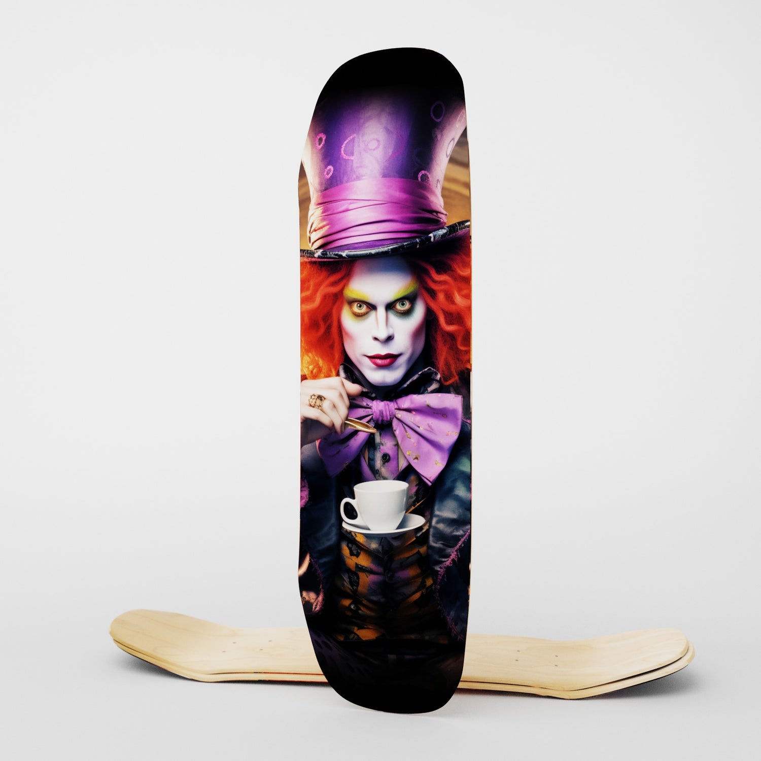 Velvet Print Skateboard Deck