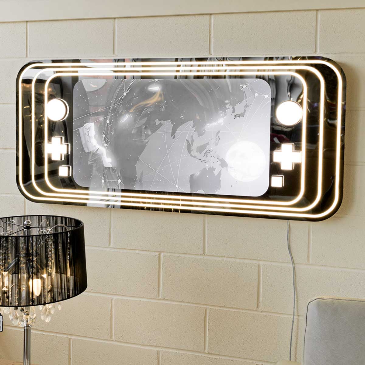 LED Space Walk Light Up Wall Art