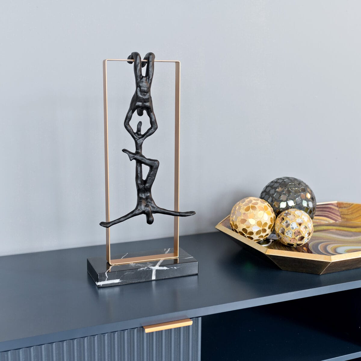 Acrobats Sculpture in our Showroom