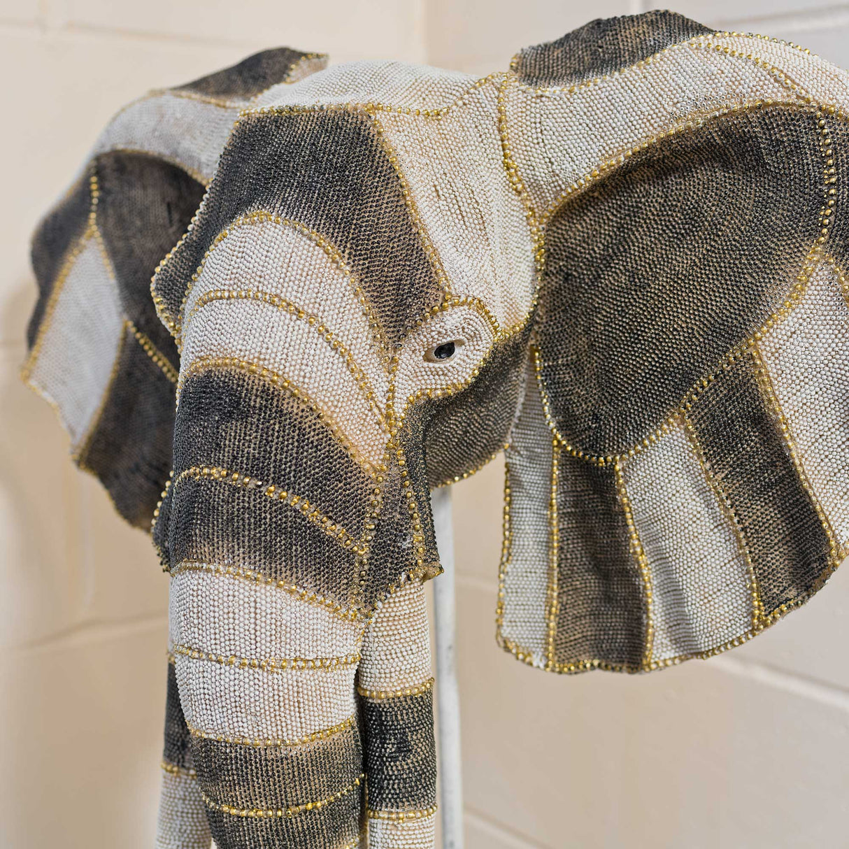 Elephant Bust Statue