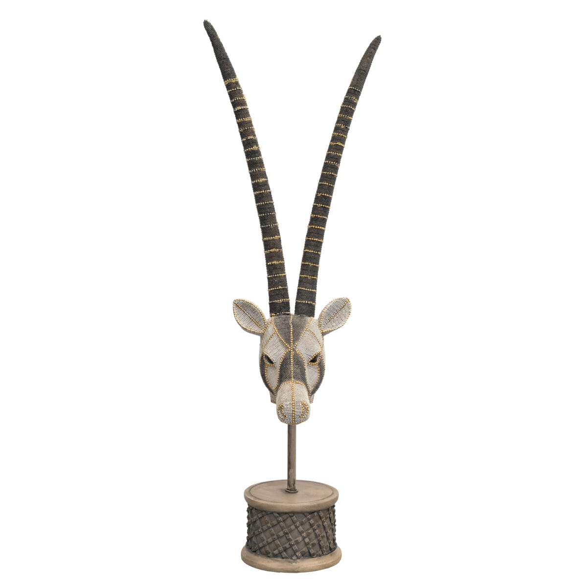 Antelope Bust Statue - Front